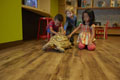 tortoise and kids. Photo by Jeff Fusco
